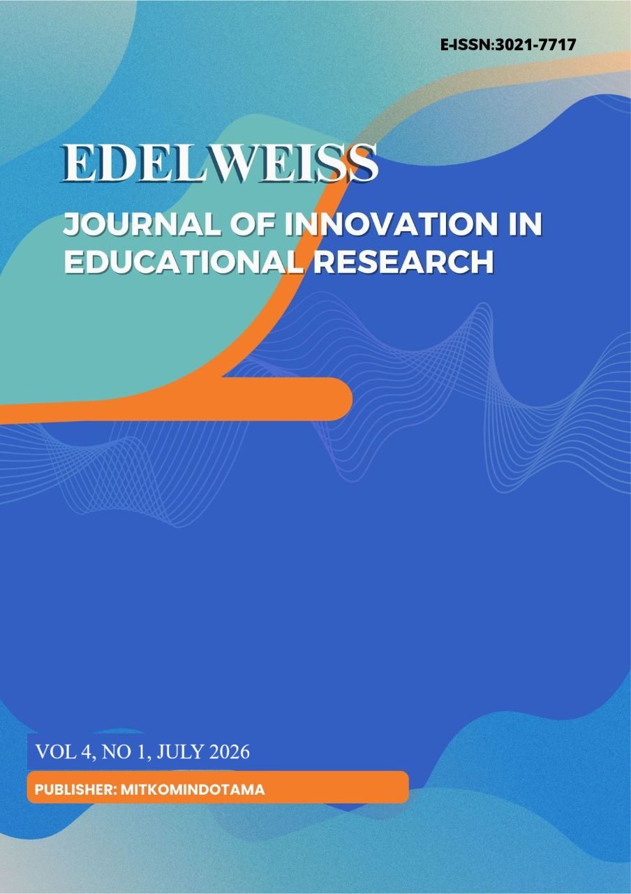 					View Vol. 4 No. 1 (2026): Edelweiss: July 2026
				